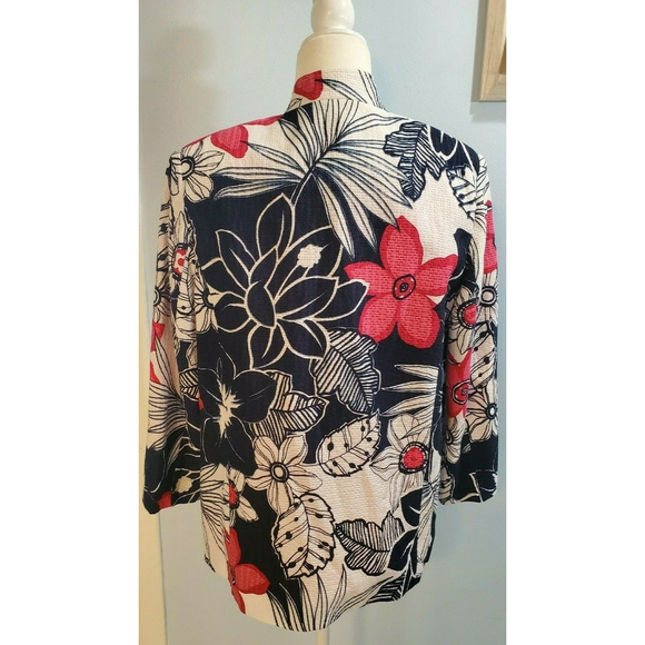 Alfred Dunner Jacket Blazer Work Or Casual Size 12 - Picture 2 of 7